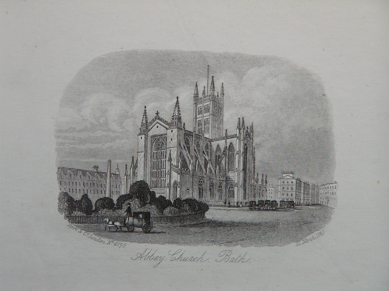 Steel Vignette - Abbey Church Bath - Rock